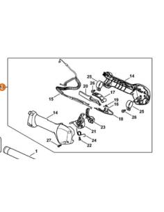 Empuñadura de mando VB017901300 STIHL