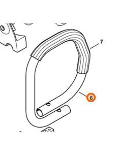 Manillar tubular con tubo flexible 42467901500 STIHL