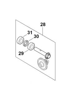 Juego de piñones VB016407300 STIHL