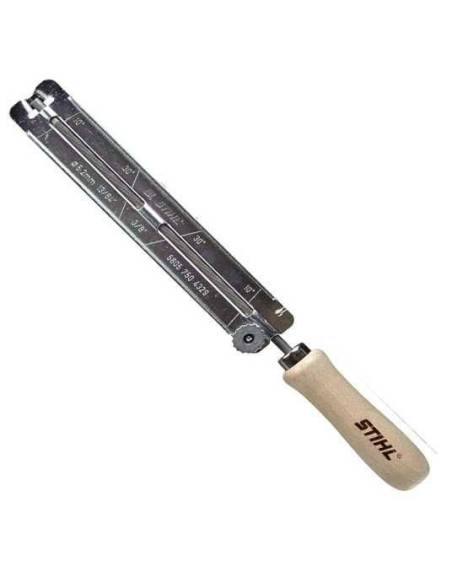 Portalimas STIHL con lima redonda cadenas 3/8" (Ø 5,2 mm)