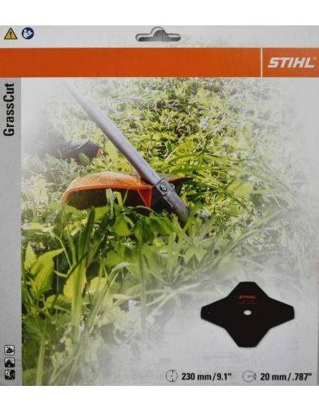 Disco cortahierbas 4 dientes STIHL Ø 230 x 20mm