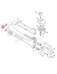 Silentblock de goma manillar desbrozadora STIHL 2