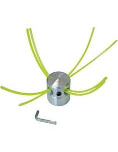 Cabezal de aluminio para 8 hilos - Tornillo lateral