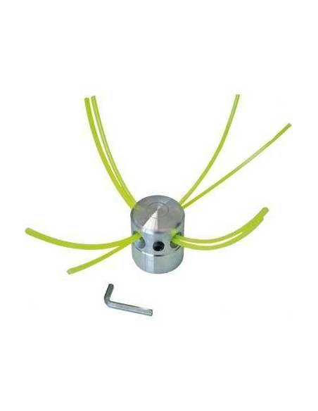 Cabezal de aluminio para 8 hilos - Tornillo lateral