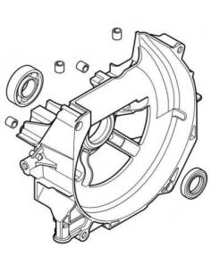 Parte del cárter lado del ventilador