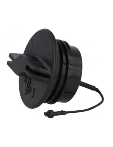 Cierre del depósito de combustible roscado...