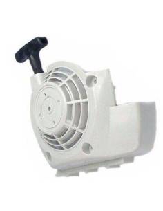 Carcasa del ventilador con mecanismo de arranque...