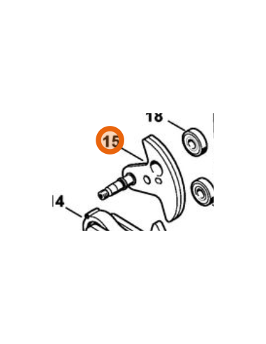 Eje 42466402601 STIHL
