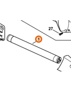 Manillar tubular 42467911701 STIHL