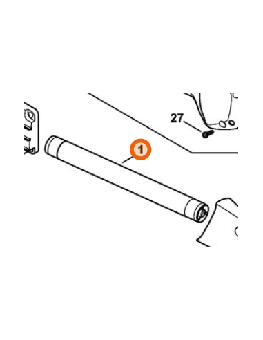 Manillar tubular 42467911701 STIHL