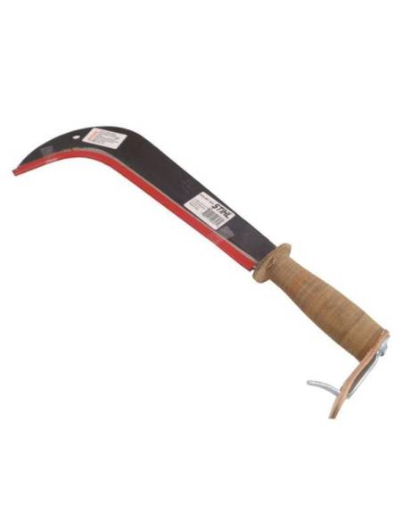Tajamata suiza STIHL con mango de cuero