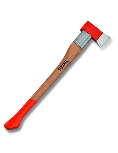 Hacha de talar STIHL AX 28 CS mango de nogal con casquillo