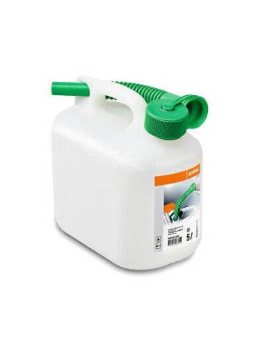 BIDÓN STIHL COMBUSTIBLE 5 L TRANSPARENTE