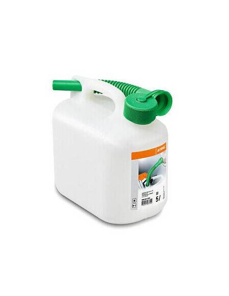BIDÓN STIHL COMBUSTIBLE 5 L TRANSPARENTE