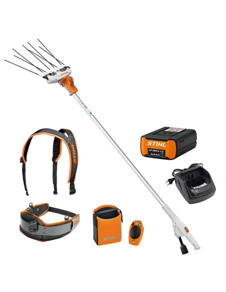 Vareador STIHL SPA 130 con 1 batería AP 500 S + cargador AL 101+ arnés + cable + SC2 A