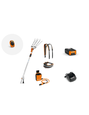Vareador STIHL SPA 140 con 1 batería AP 500 S + cargador AL 101+ arnés + cable + SC2 A