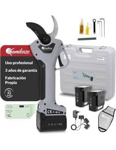 Tijera eléctrica Kamikaze KV390 con 2 baterías y cargador... 2