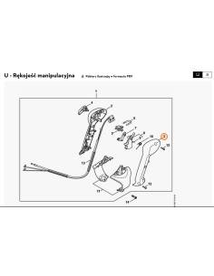Parte exterior de la empuñadura 42417910803 STIHL