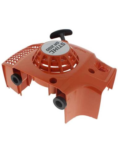 Carcasa del ventilador con mecanismo de...